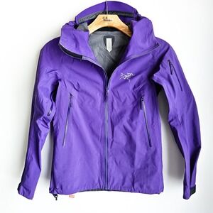 Arc'teryx Sentinel Gore-Tex Ski Jacket Womens S Purple Hooded